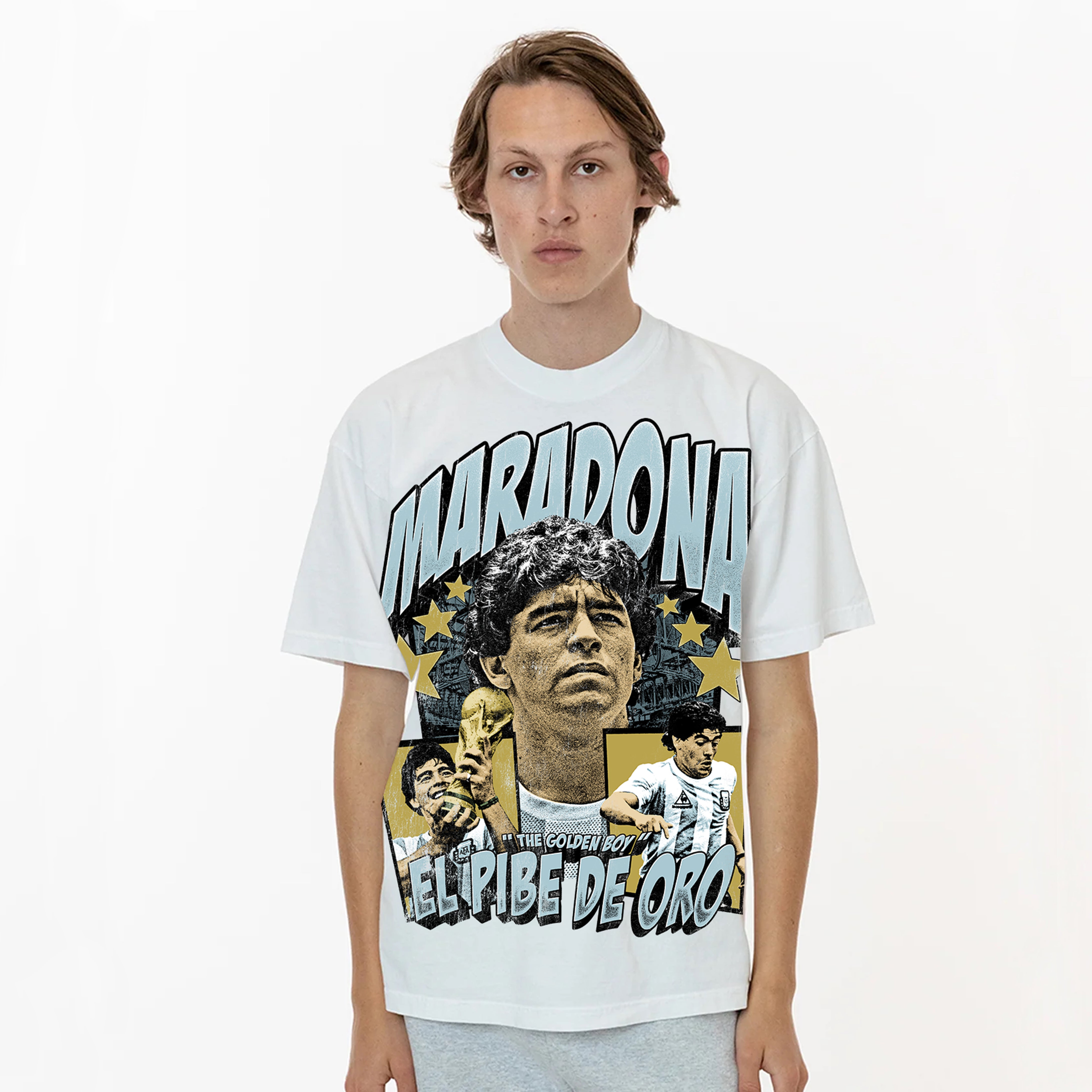 SOPH. × DAZN MARADONA THE FALL TEE Supreme Maradona Tee (SS24) - $48